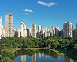 Imagem de um dia bonito e ensolarado em Ribeirão Preto